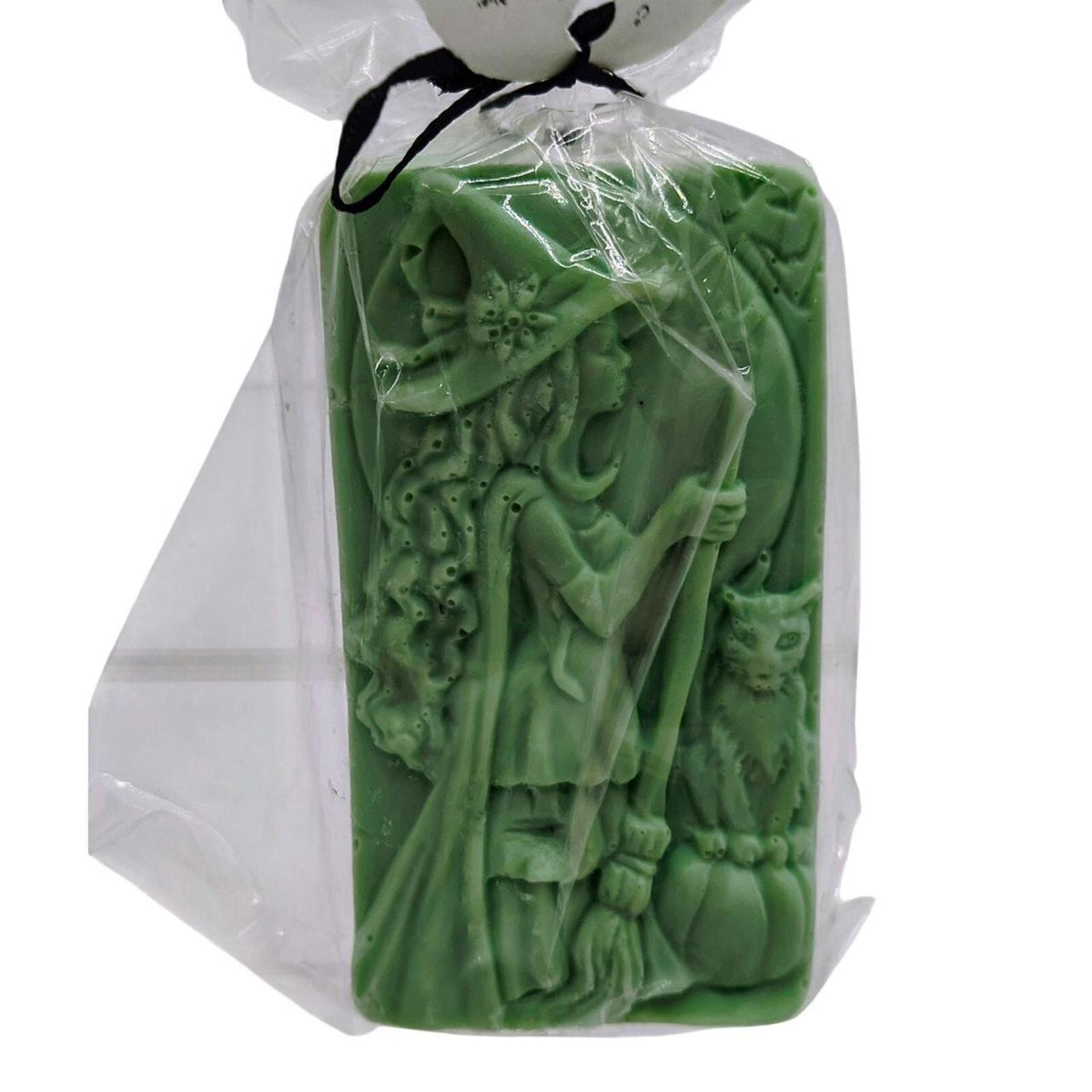 Halloween Witch Novelty Green Bar Soap with Home Sweet Home Scent   New with Tag - Danisak