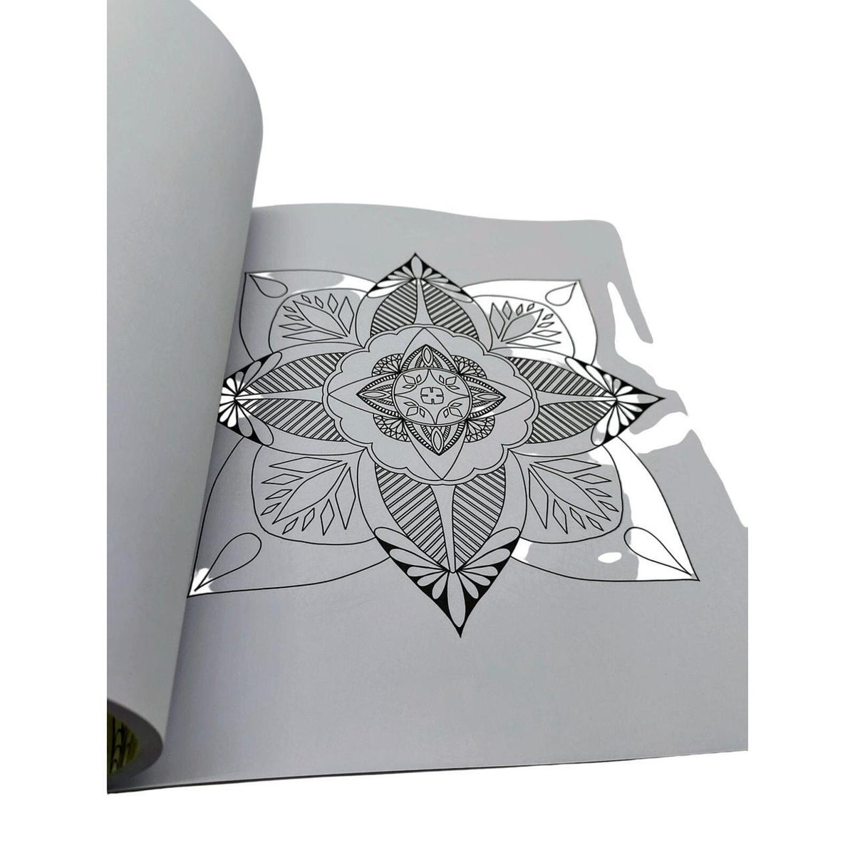Mystical Patterns Coloring Book with 45 Unique Designs for Relaxation and Mind-C - Danisak