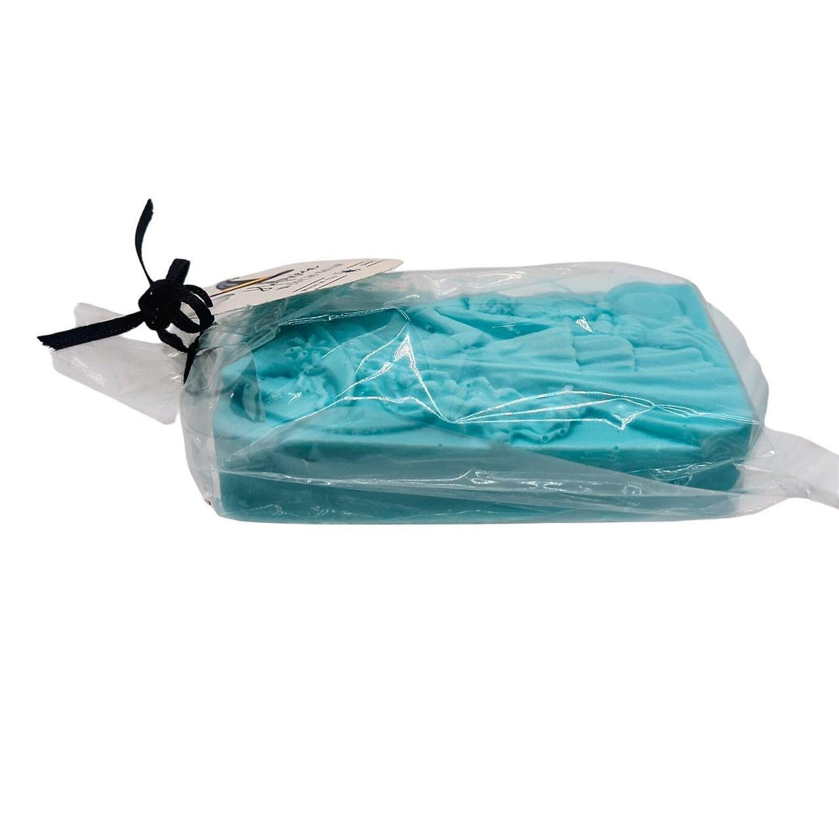 Halloween Witch Glycerin Soap Bar - Blue, Scented Home Sweet Home, 4 oz - Danisak
