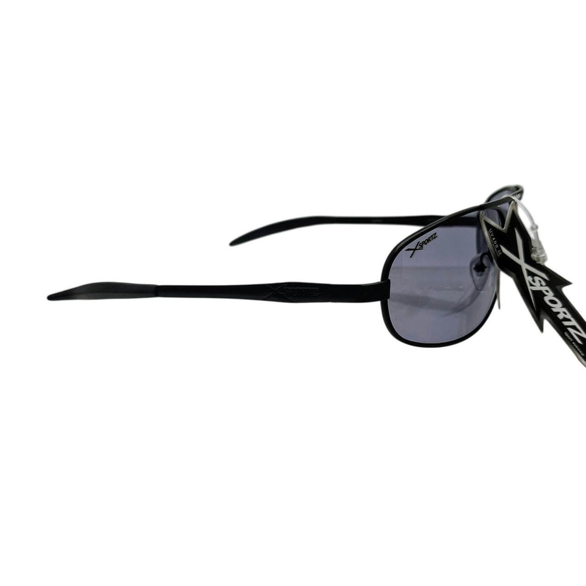 411 Xsportz black sunglasses with gray lenses - Danisak