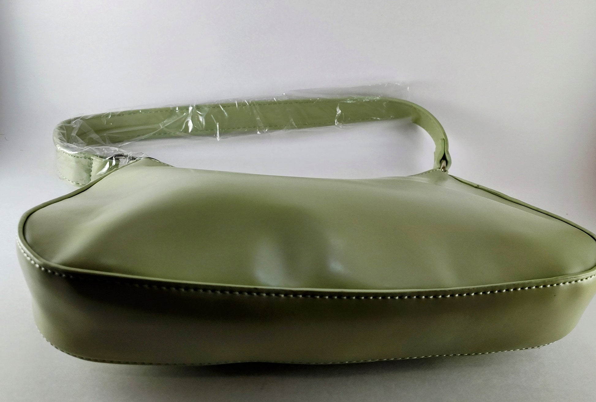 Sage Green Faux Leather Shoulder Bag – Chic, Stylish & Versatile P 127 - Danisak